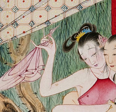 洋县-迫于无奈胡也佛画出《金瓶梅秘戏图》，却因此成名，其绘画价值不可估量
